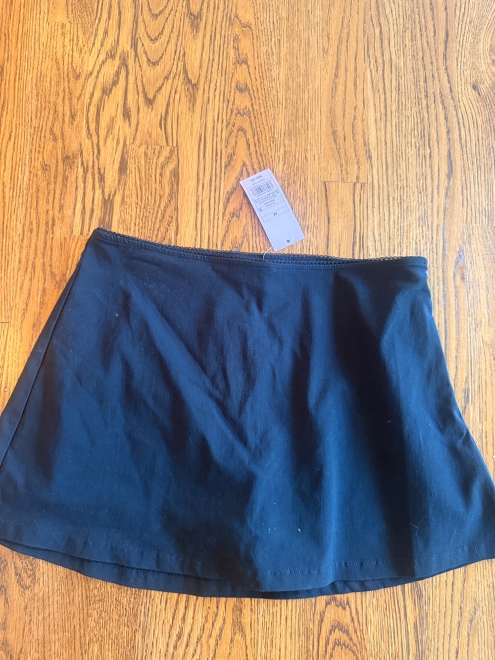 NWT Black Women's A-Line short  Skort medium